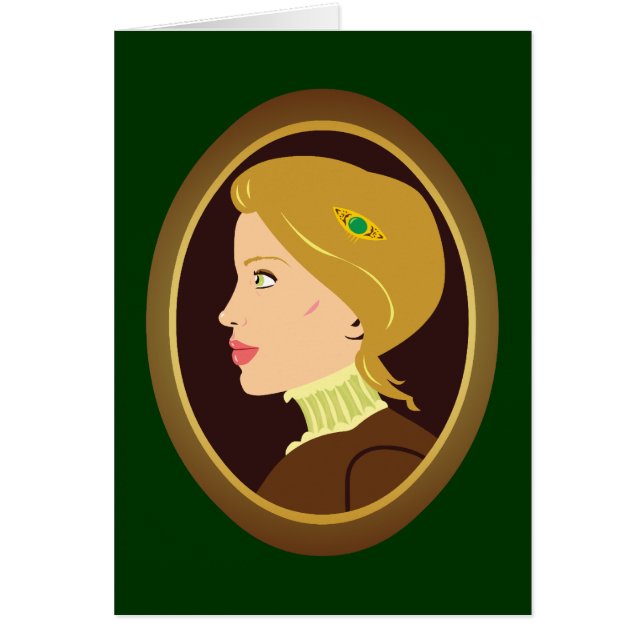 Portrait de la dame victorienne (Devant)