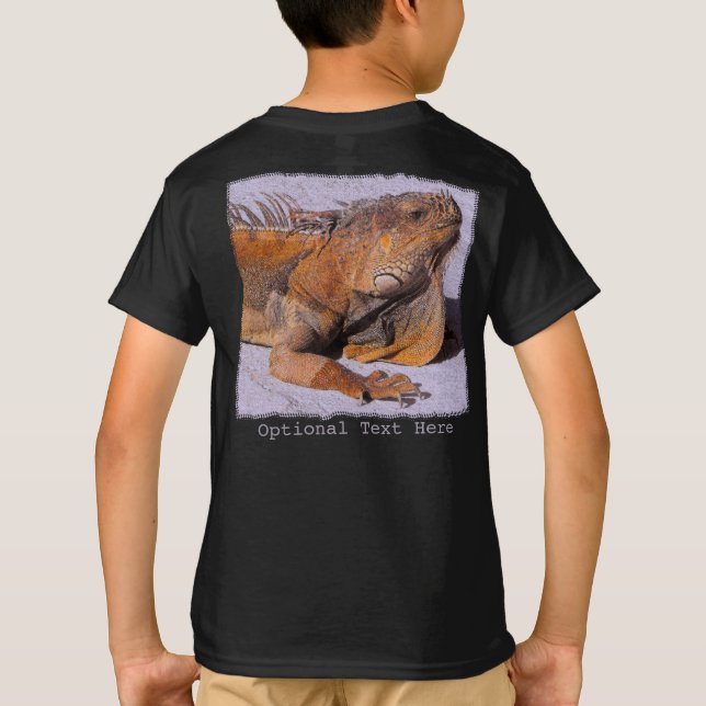 Portrait de l'Iguane T-Shirt (Dos)