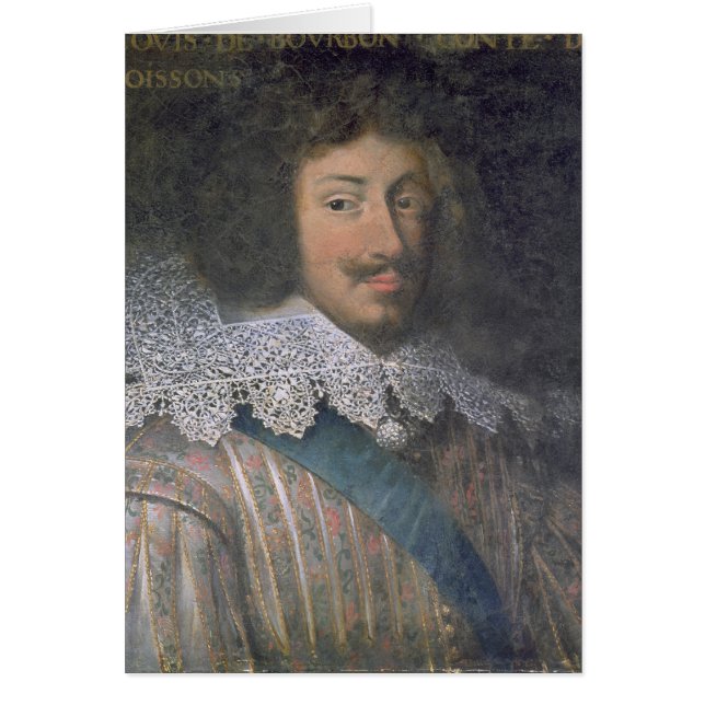 Portrait de Louis de compte de Bourbon de Soissons (Devant)