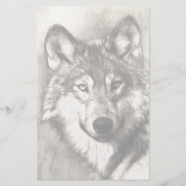 Portrait de loup (Devant)