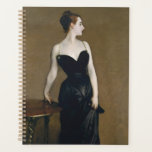 Portrait de Madame X par John Singer Sargent<br><div class="desc">Admirez l'élégance intemporelle du chef-d'œuvre le plus provocant de John Singer Sargent, "Portrait de Madame X". Cette œuvre d'art saisissante met en scène Madame Virginie Gautreau dans une robe de soirée en velours noir audacieuse, présentant une silhouette exquise sur un fond minimaliste. Connue pour son contraste sophistiqué et son panache...</div>