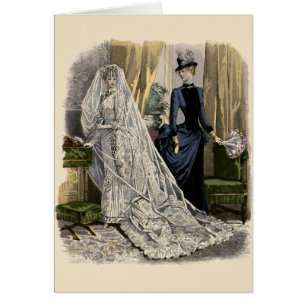 Portrait de mariage de mariée vintage, mariée vict