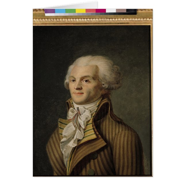 Portrait de Maximilien de Robespierre (Devant)