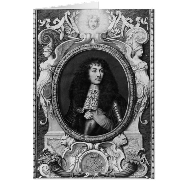 Portrait de médaillon de Louis XIV (Devant)