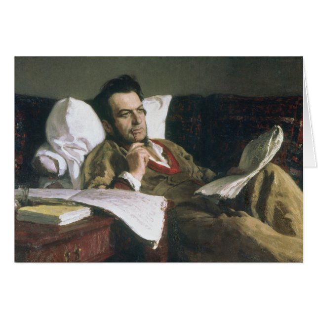 Portrait de Mikhail Glinka (Devant horizontal)