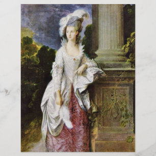 Portrait De Mme Thomas Graham Par Thomas Gainsboro