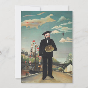 Portrait de moi-même Paysage 1890, Henri Rousseau