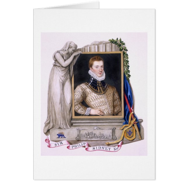 Portrait de monsieur Philip Sidney (1554-86) de (Devant)