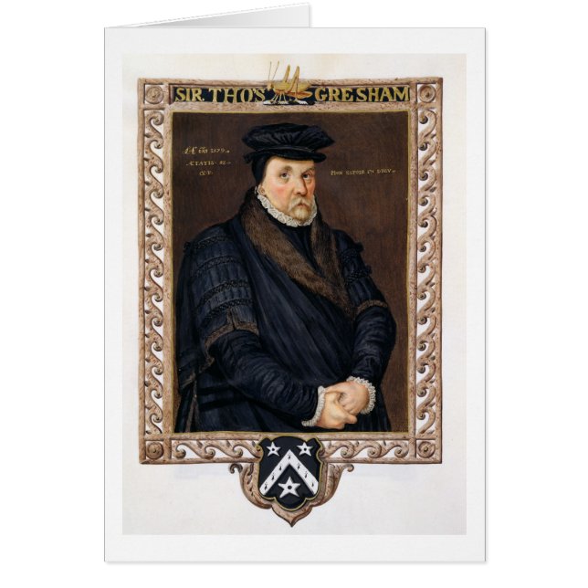 Portrait de monsieur Thomas Gresham (c.1519-79) de (Devant)
