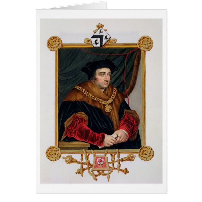 Portrait de monsieur Thomas More (1478-1535) de (Devant)