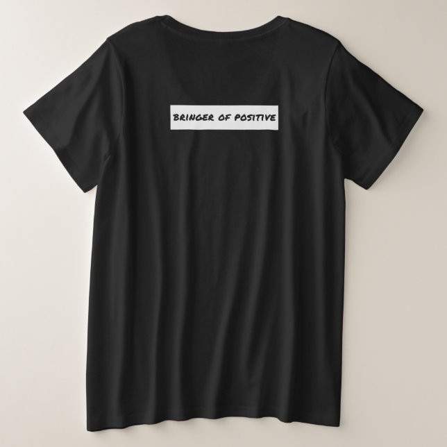Portrait de motivation positive (Design dos)
