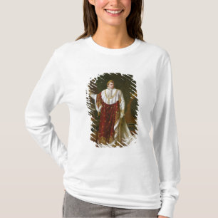 Portrait de napoléon dans des ses robes longues d