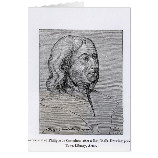 Portrait de Philippe de Commines (Devant)