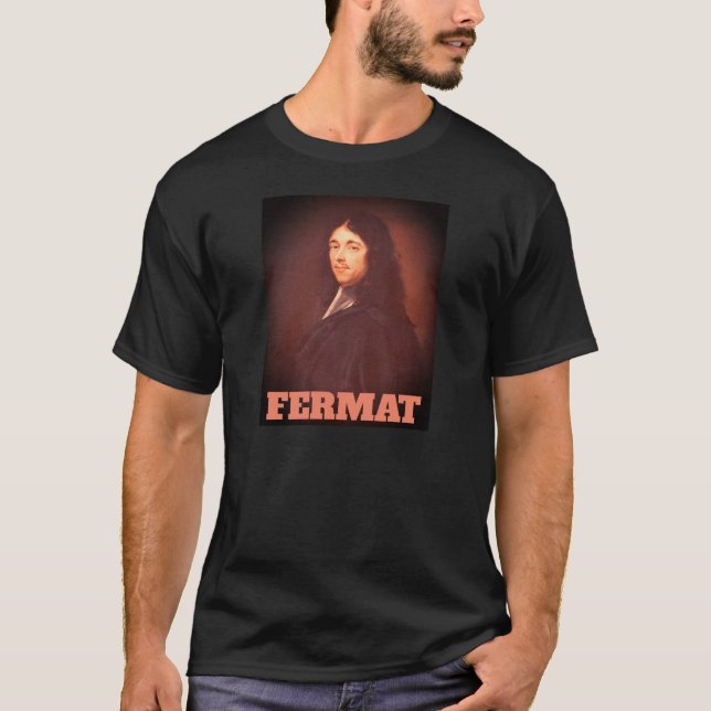 Portrait de Pierre de Fermat T-Shirt (Devant)