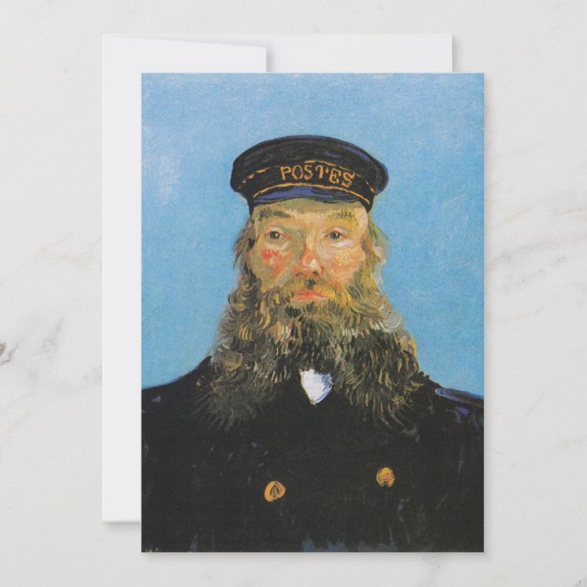 Portrait de Postman Roulin | Vincent van Gogh (Devant)