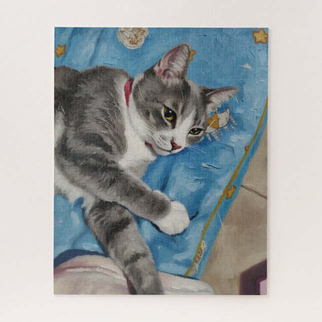 Portrait de Puzzle de Chat (Vertical)