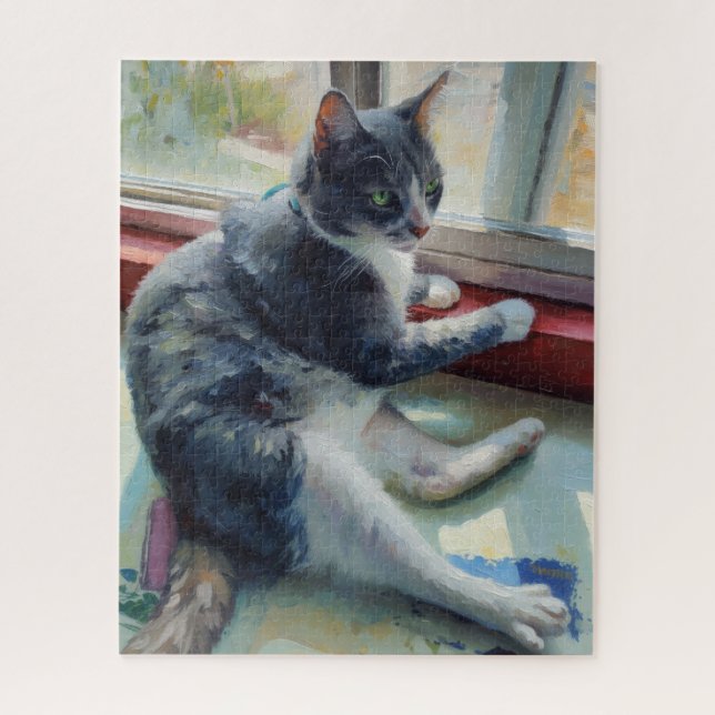 Portrait de Puzzle de Chat (Vertical)