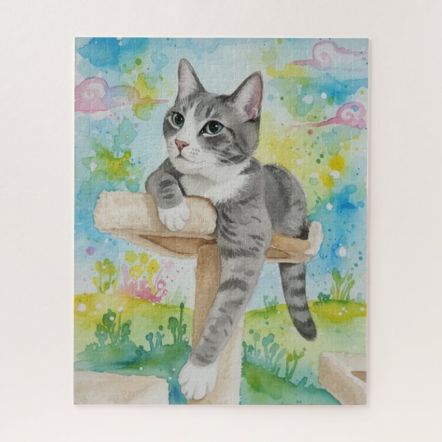 Portrait de Puzzle de Chat (Vertical)