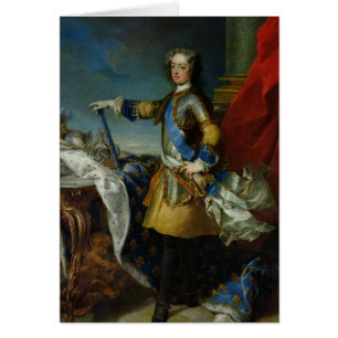 Portrait de roi de Louis XV de la France, c.1727