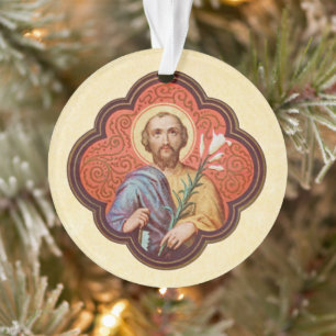 Portrait de saint Joseph dans un octofoil (TF 02)