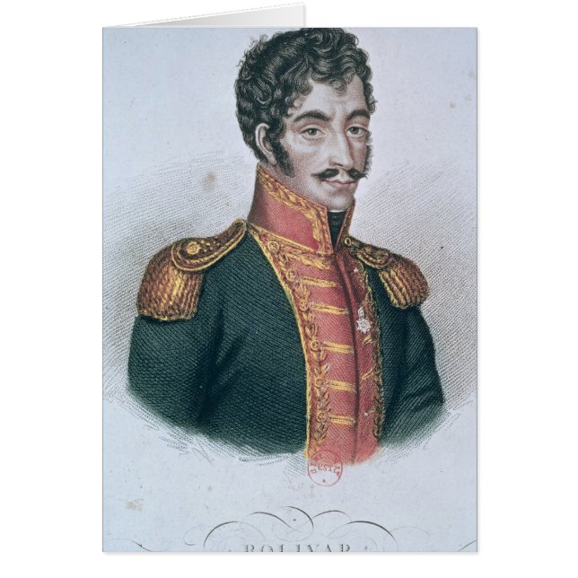 Portrait de Simon Bolivar (Devant)