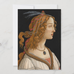 Portrait de Simonetta Vespucci   Botticelli