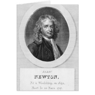 Portrait de Sir Isaac Newton