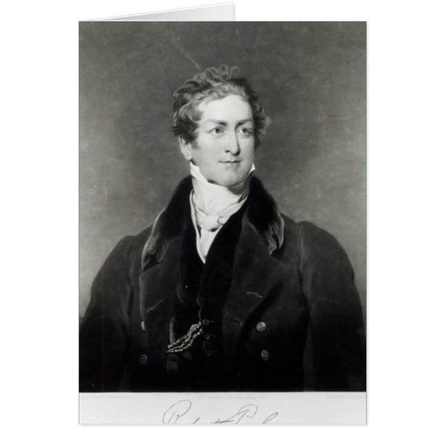 Portrait de Sir Robert Peel (Devant)