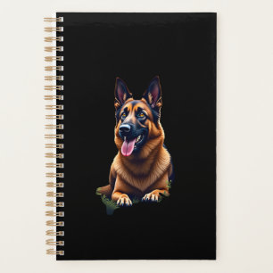Portrait de tête de chien berger allemand Amateur
