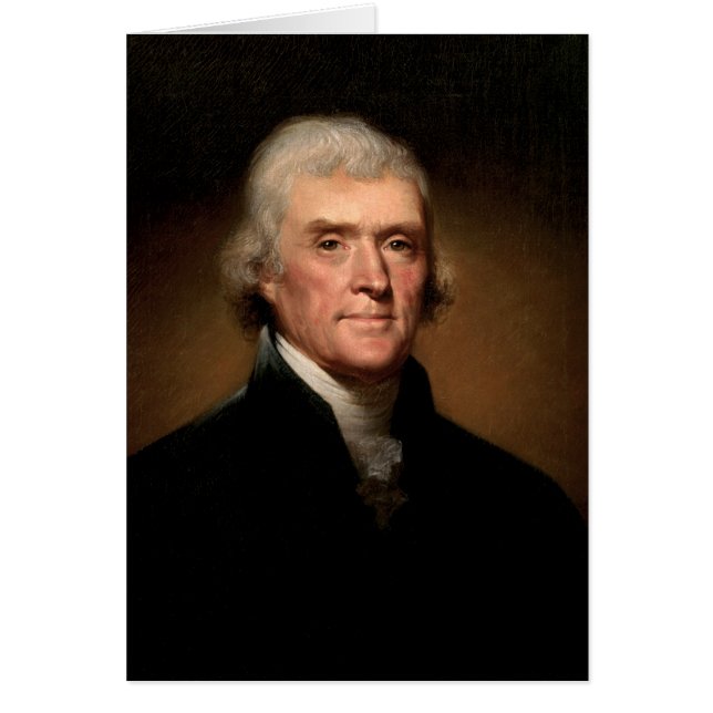 Portrait de Thomas Jefferson (Devant)