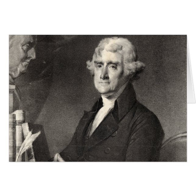 Portrait de Thomas Jefferson (Devant horizontal)
