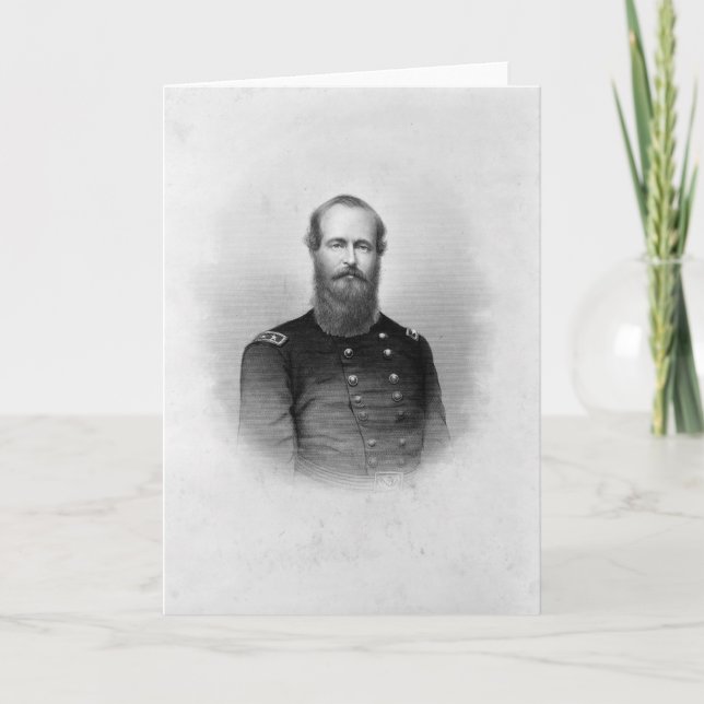 Portrait de Ulysses S. Grant carte de voeux (Devant)