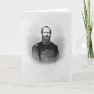 Portrait de Ulysses S. Grant carte de voeux