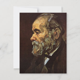 Portrait de vieil homme avec barbe par Vincent van