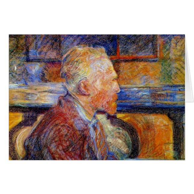 Portrait de Vincent van Gogh (Devant horizontal)