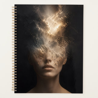 Portrait de visage éthéré se dissolvant | Esprit s
