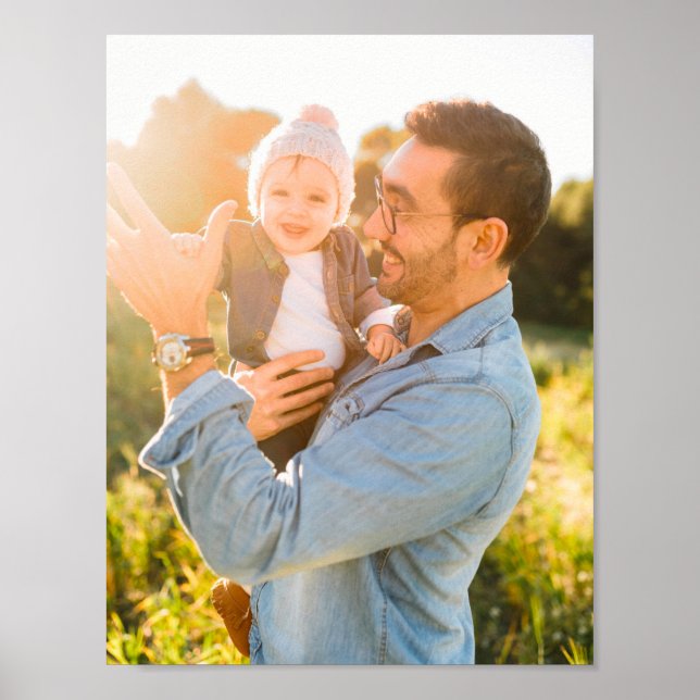 Portrait de votre affiche murale photo (Devant)