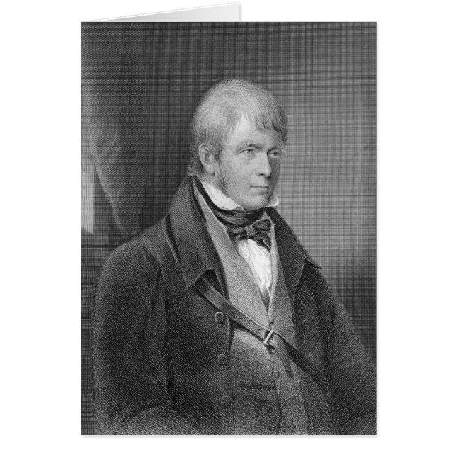 Portrait de Walter Scott (Devant)