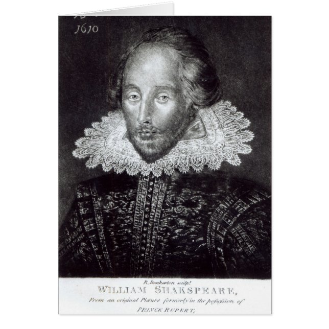 Portrait de William Shakespeare (Devant)