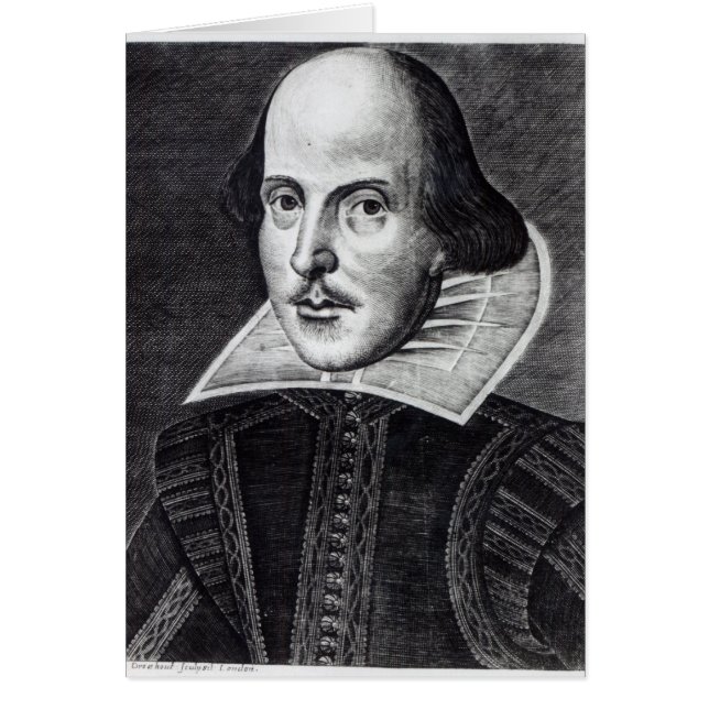 Portrait de William Shakespeare (Devant)