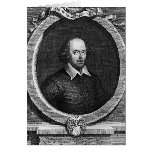 Portrait de William Shakespeare 1719 (Devant)