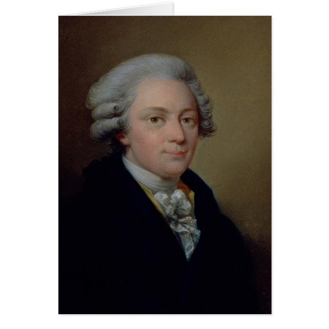 Portrait de Wolfgang Amadeus Mozart (Devant)