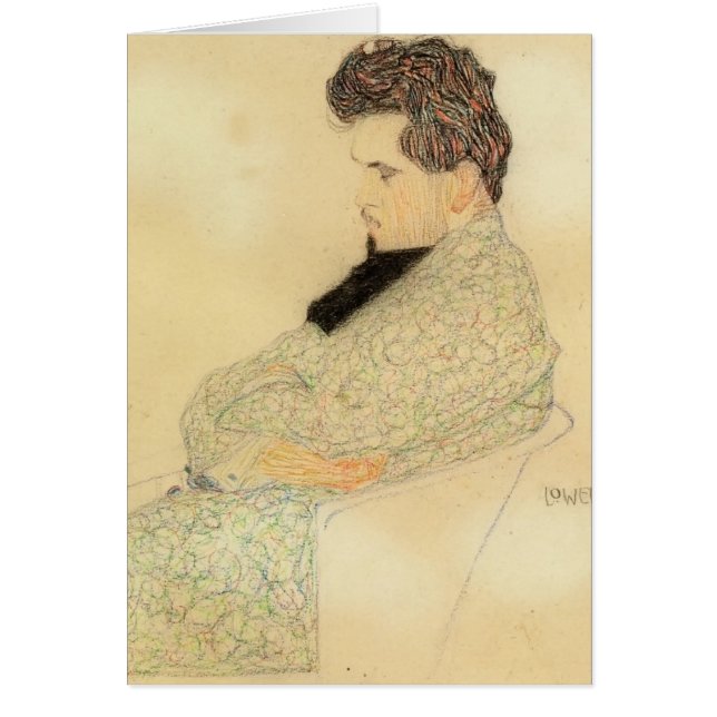 Portrait d'Egon Schiele- d'Arthur Lowenstein (Devant)