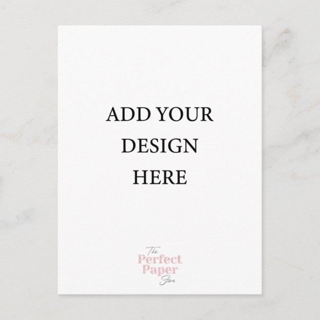 Portrait d'invitation de carte postale (Devant)