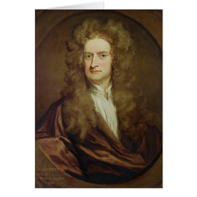 Portrait d'Isaac Newton 1702 (Devant)