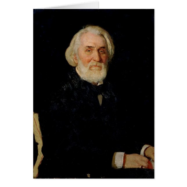 Portrait d'Ivan S. Turgenev, 1879 (Devant)