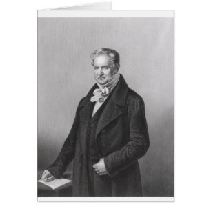 Portrait du baron Alexander von Humboldt