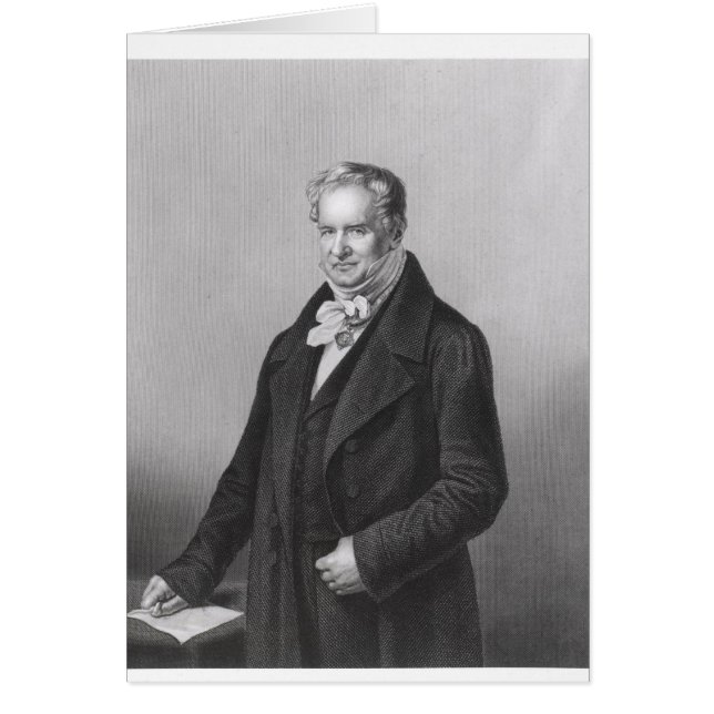 Portrait du baron Alexander von Humboldt (Devant)