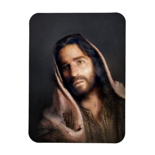 Portrait du Christ Magnet (Vertical)