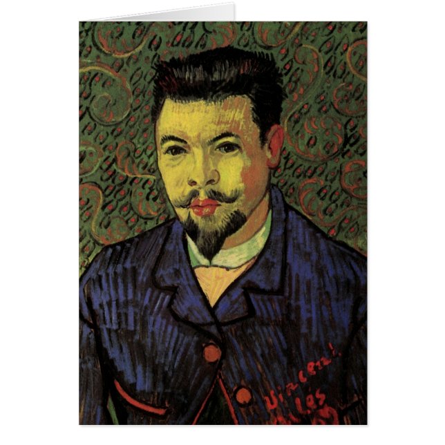 Portrait du Docteur Felix Rey par Vincent van Gogh (Devant)